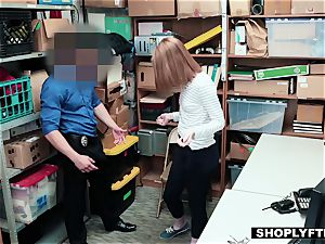 sandy-haired teenager arrested and pounded in the office