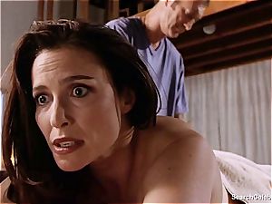 stunning Mimi Rogers gets her whole bod fondled